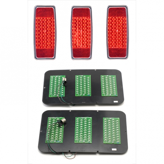 Dakota Digital 1969 Mustang LED Replacement Tail Lights: LAT-NR372